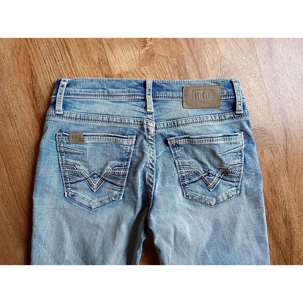 BKE Jake Jeans Men's 30x34 Blue Double Denim